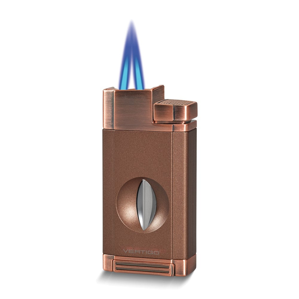 Vertigo Saber Copper Double Torch Flame with Slide Out V Cutter