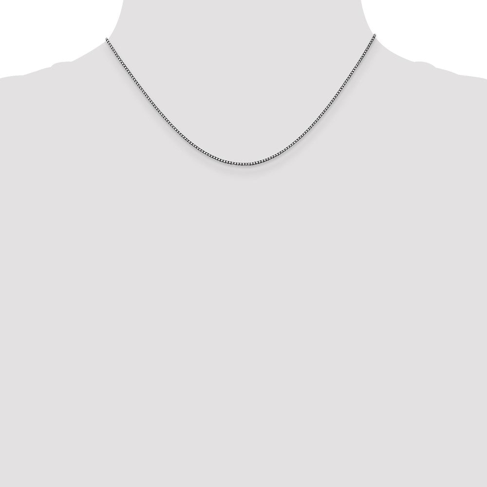 10k WG 1.05mm Box Chain