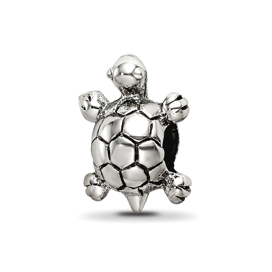 Sterling Silver Reflections Kids Turtle Bead