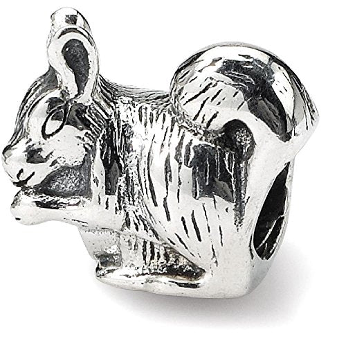 Sterling Silver Reflections Squirrel Bead