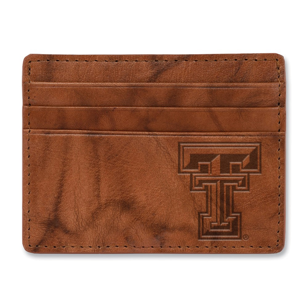 NCAA Rico Industries Texas Tech Red Raiders Standard Leather Credit Cart Wa