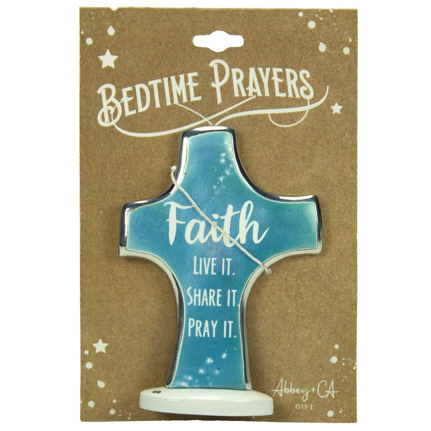CA Gift 224442 Faith Standing Bedtime Cross