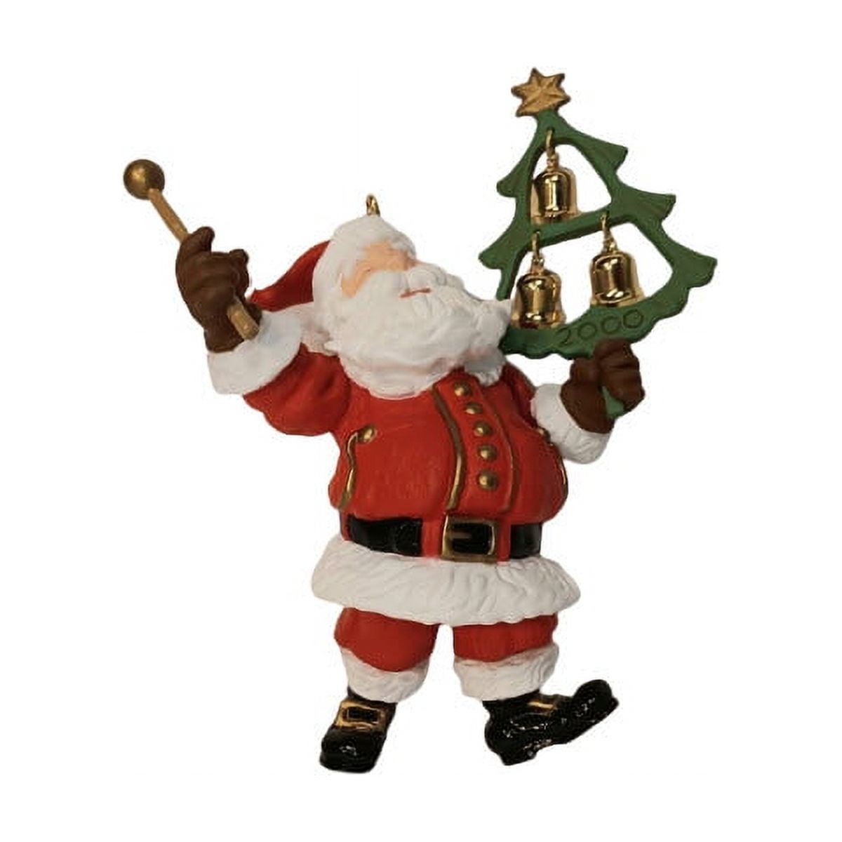 2000 Jingle Bell Kringle (Santa Claus) Hallmark Keepsake Christmas Tree Ornament - QXC4481