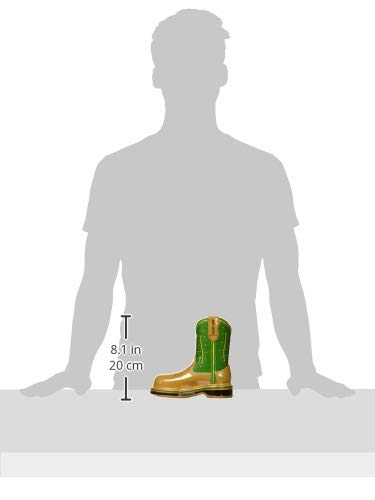 Polyresin John Deere Logo Boot Bank