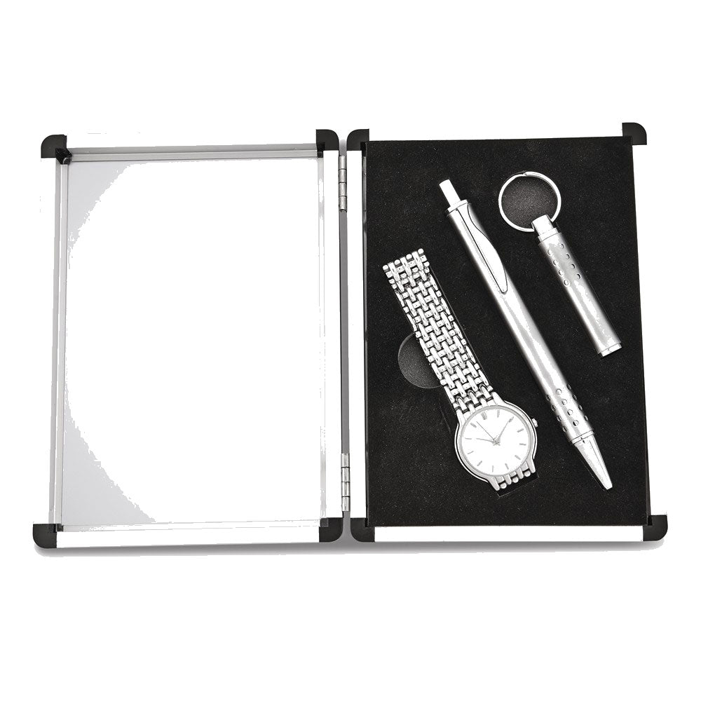 Watch Together with Pen And Key Ring - Engravable Personalized Gift Item
