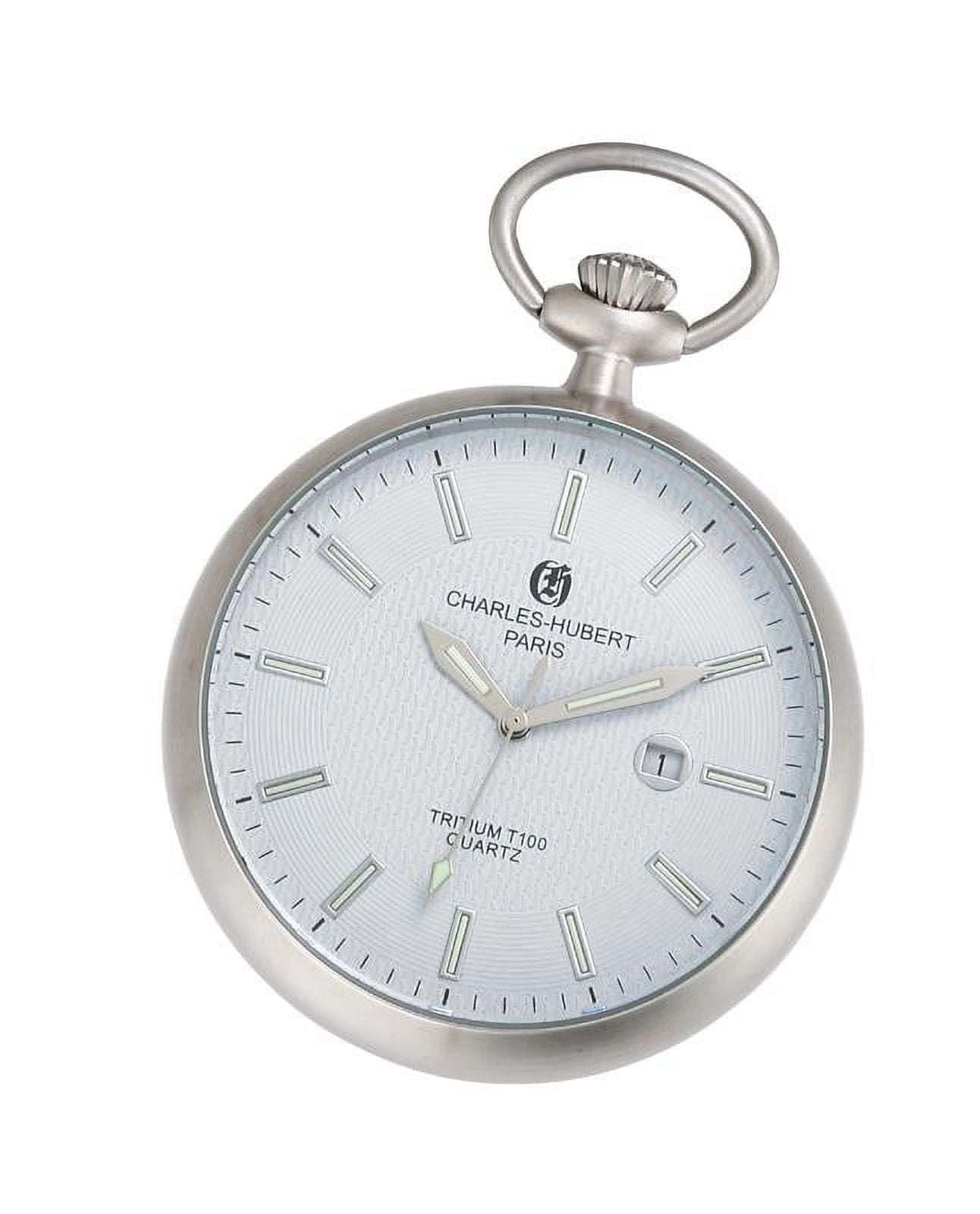 Charles-Hubert Paris Men's TW1010 Classic Collection Pocket Watch