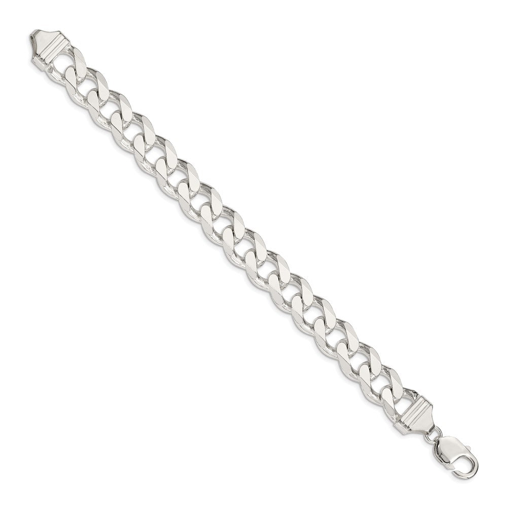 Sterling Silver 13mm Curb Chain 9 inches