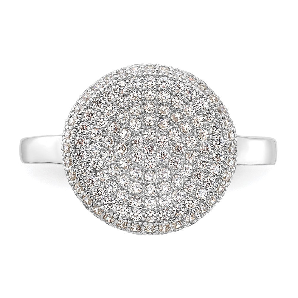 Sterling Silver & CZ Brilliant Embers Ring