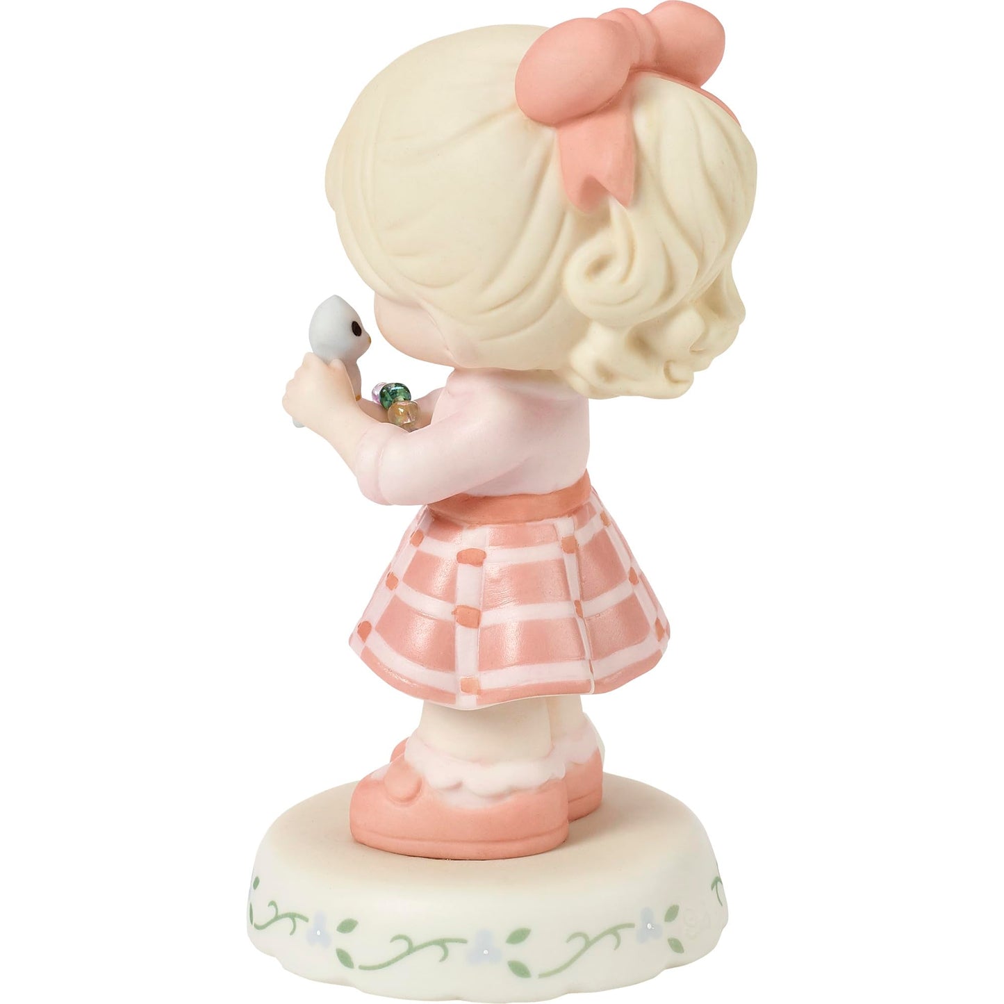 Precious Moments Growing in Grace Age Nine Blonde Porcelain Figurine