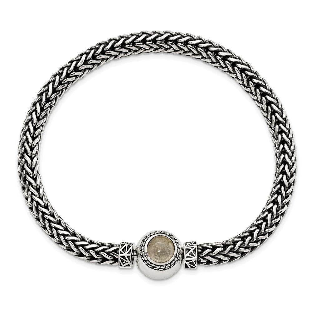 Sterling Silver Reflections 6mm Wheat Chain 8in Bracelet/Bead not included, sold seperately