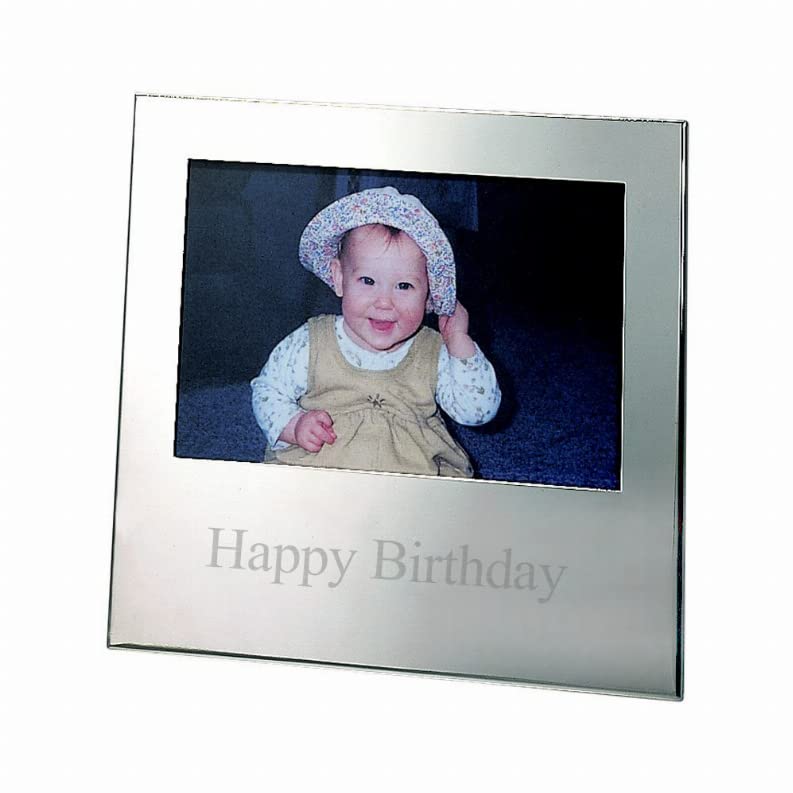 Creative Gifts Silhouette Photo Frame in Nickel