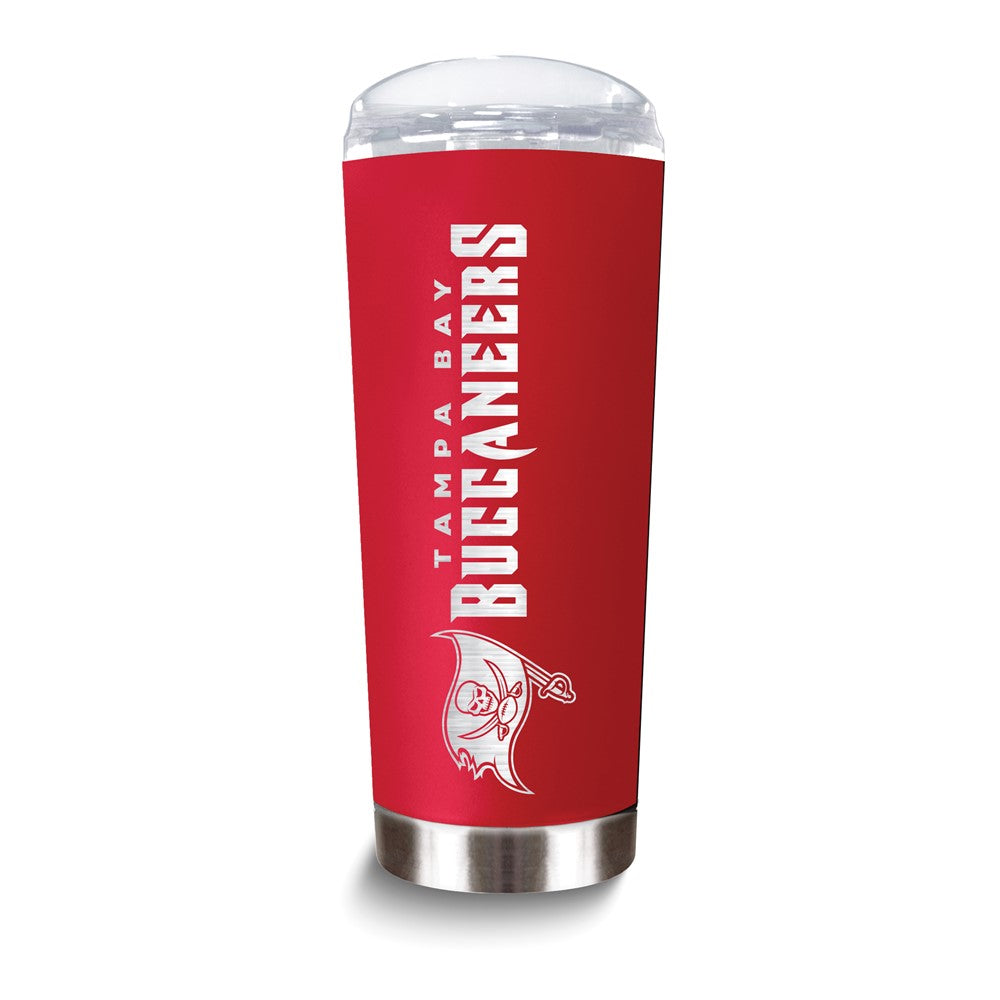 NFL Tampa Bay Buccaneers Stainless Steel 18 oz. Roadie Tumbler with Lid