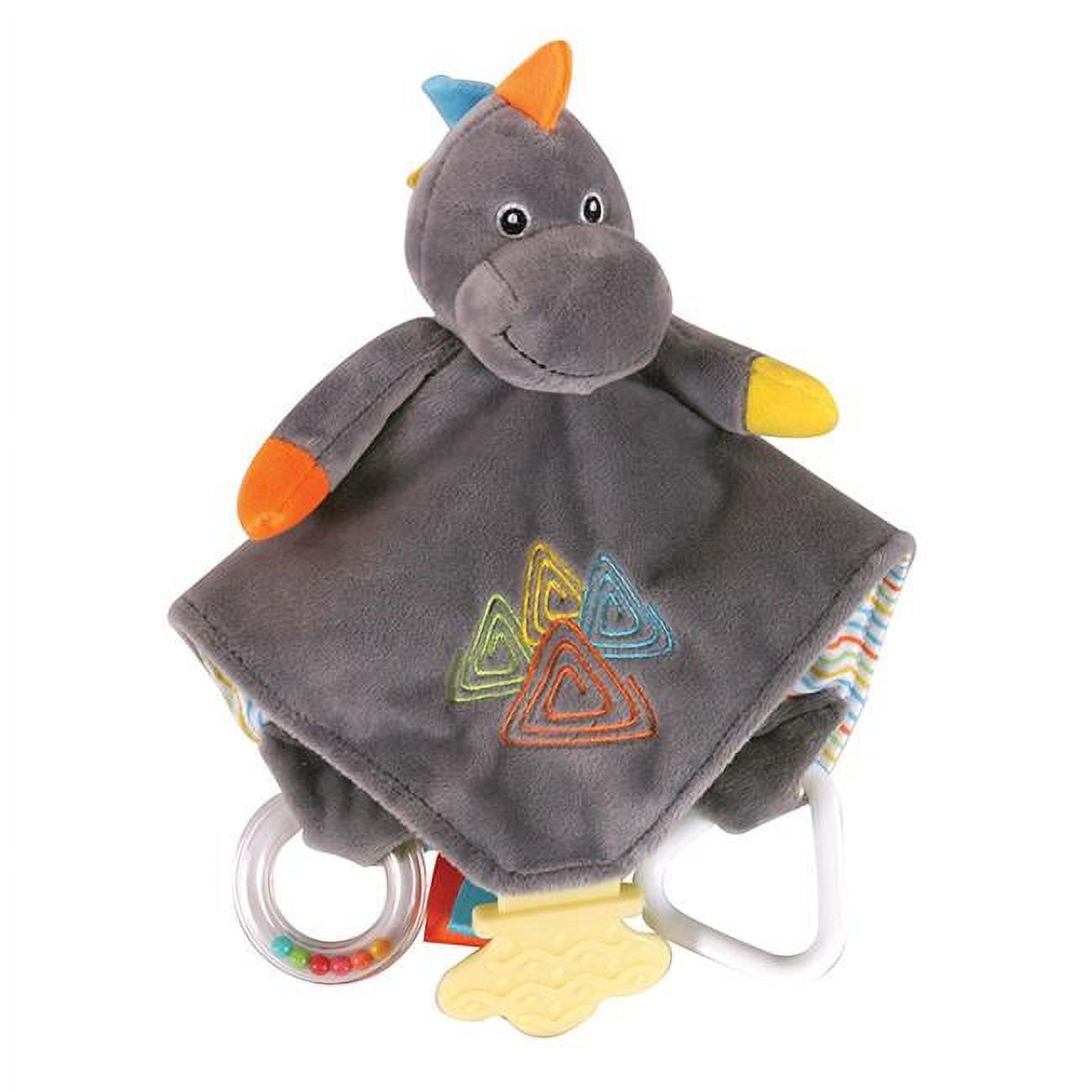 Stephan Baby Chewbie Activity Toy & Teething Blanket Dinosaur - Pack of 4