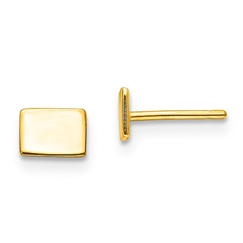 Sterling Silver/Gold-plated Colorado State Earrings