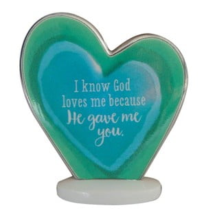 God Loves Me, Tabletop Heart