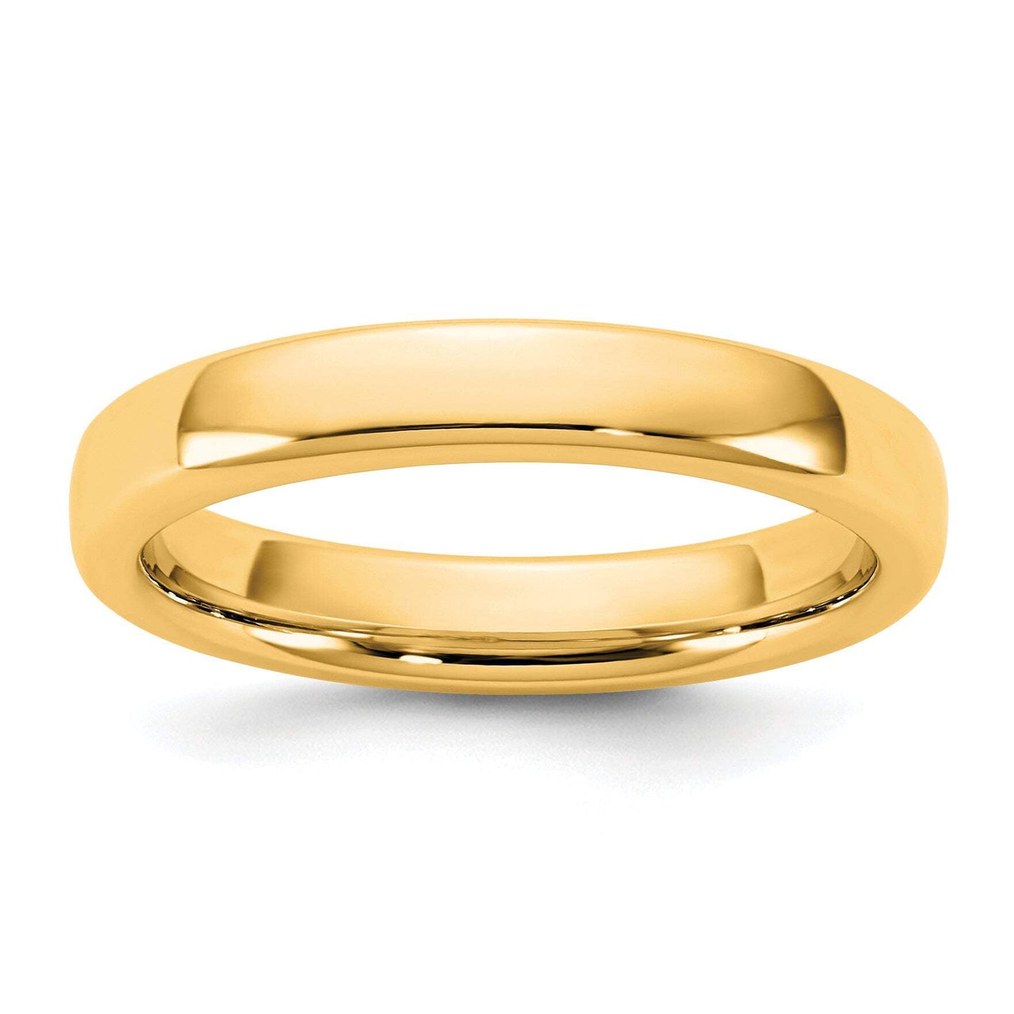 14KY 3.5mm European Comfort Fit Band Size 4