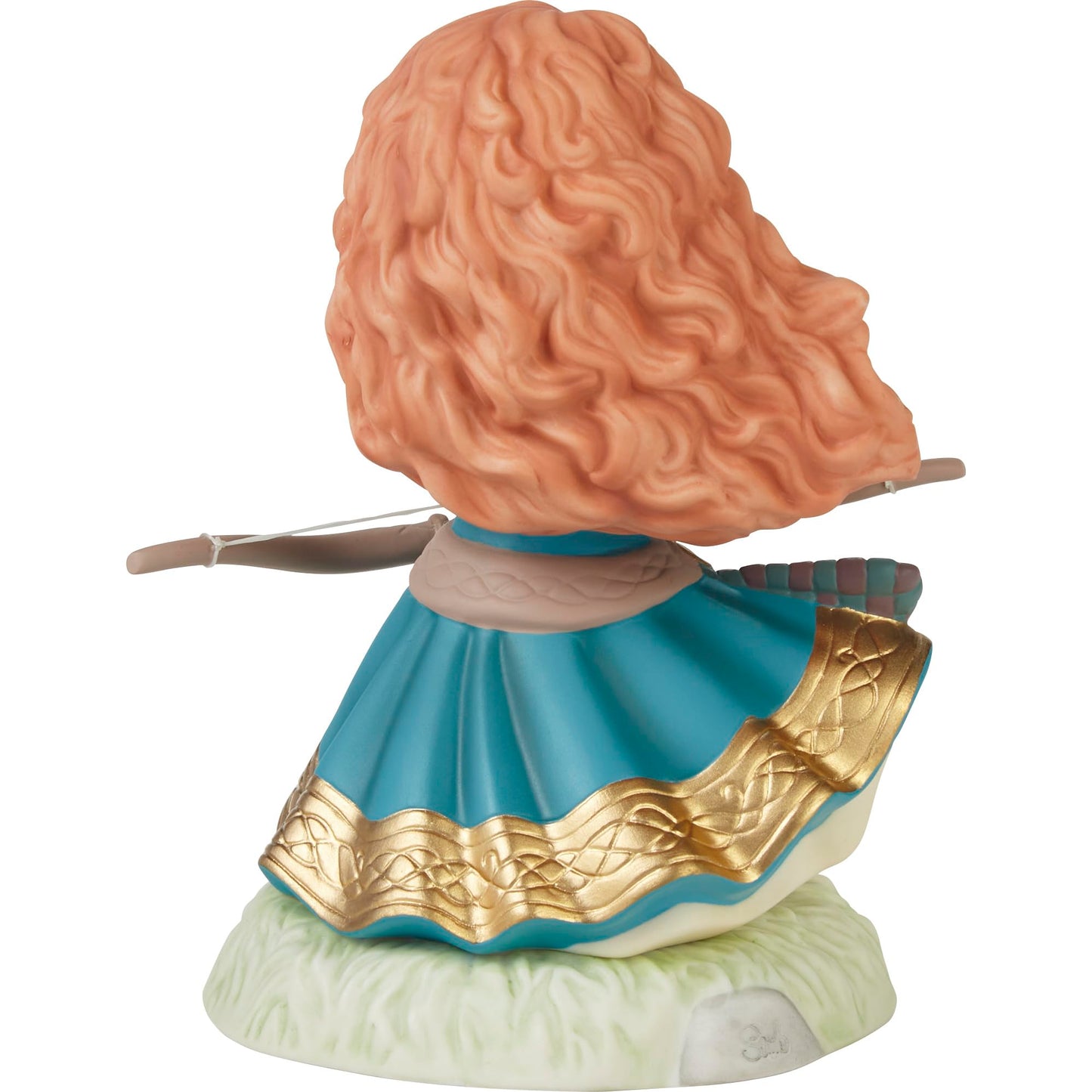 Precious Moments Disney Hand-painted Porcelain You Control Your Destiny Merida With Bow And Arrow Figurine