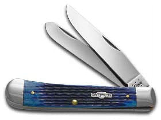Case Blue Bone Rogers Corn Cob Jig - Acc Knives - 02800