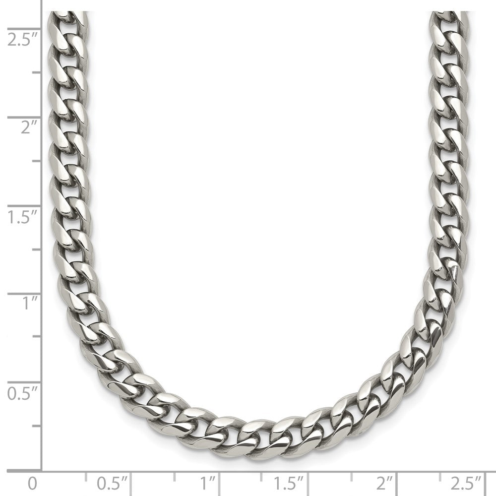 Stainless Steel Polished 6mm 24in Curb Chain