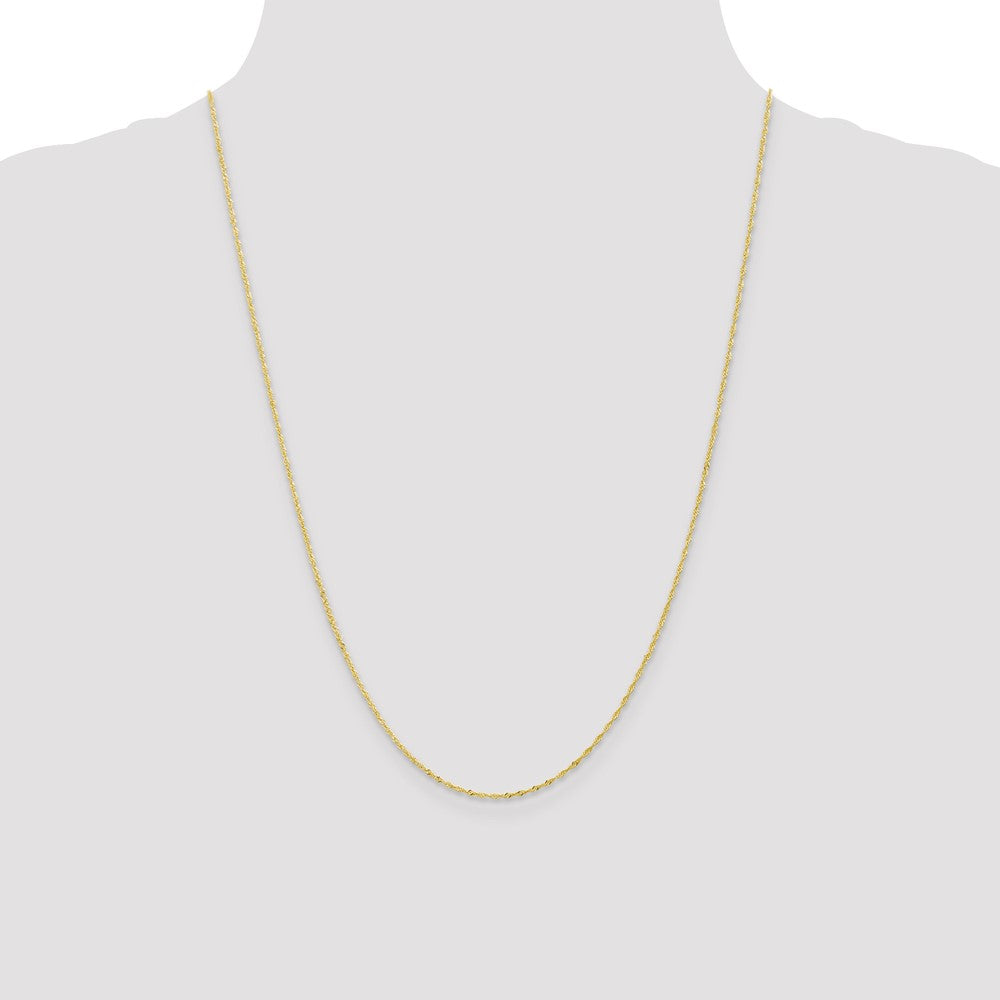 10k 1.1mm Singapore Chain