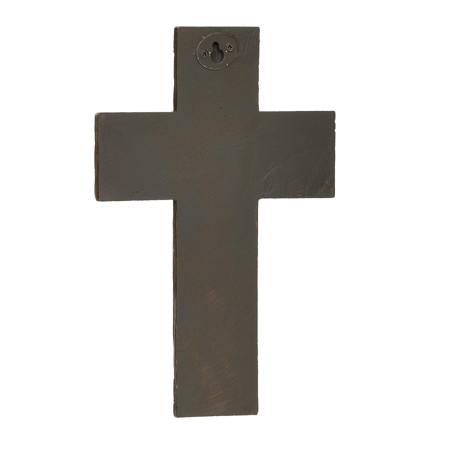 Roman 602062 Joseph Studio Distressed Communion Wall Cross, 8-inch Height, White