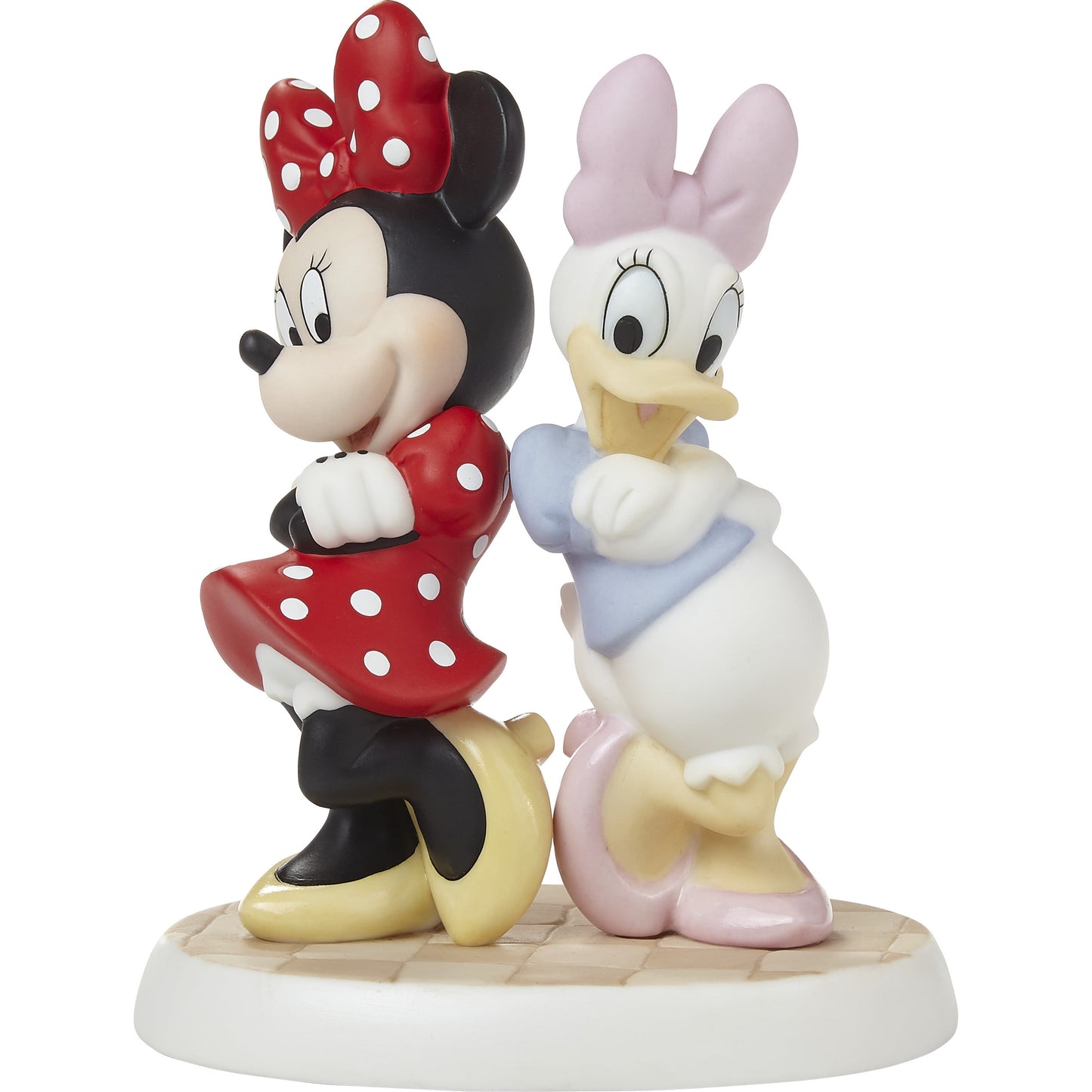 Precious Moments Disney Showcase Hand-painted Porcelain Best Friends Forever Minnie Mouse and Daisy Duck Figurine