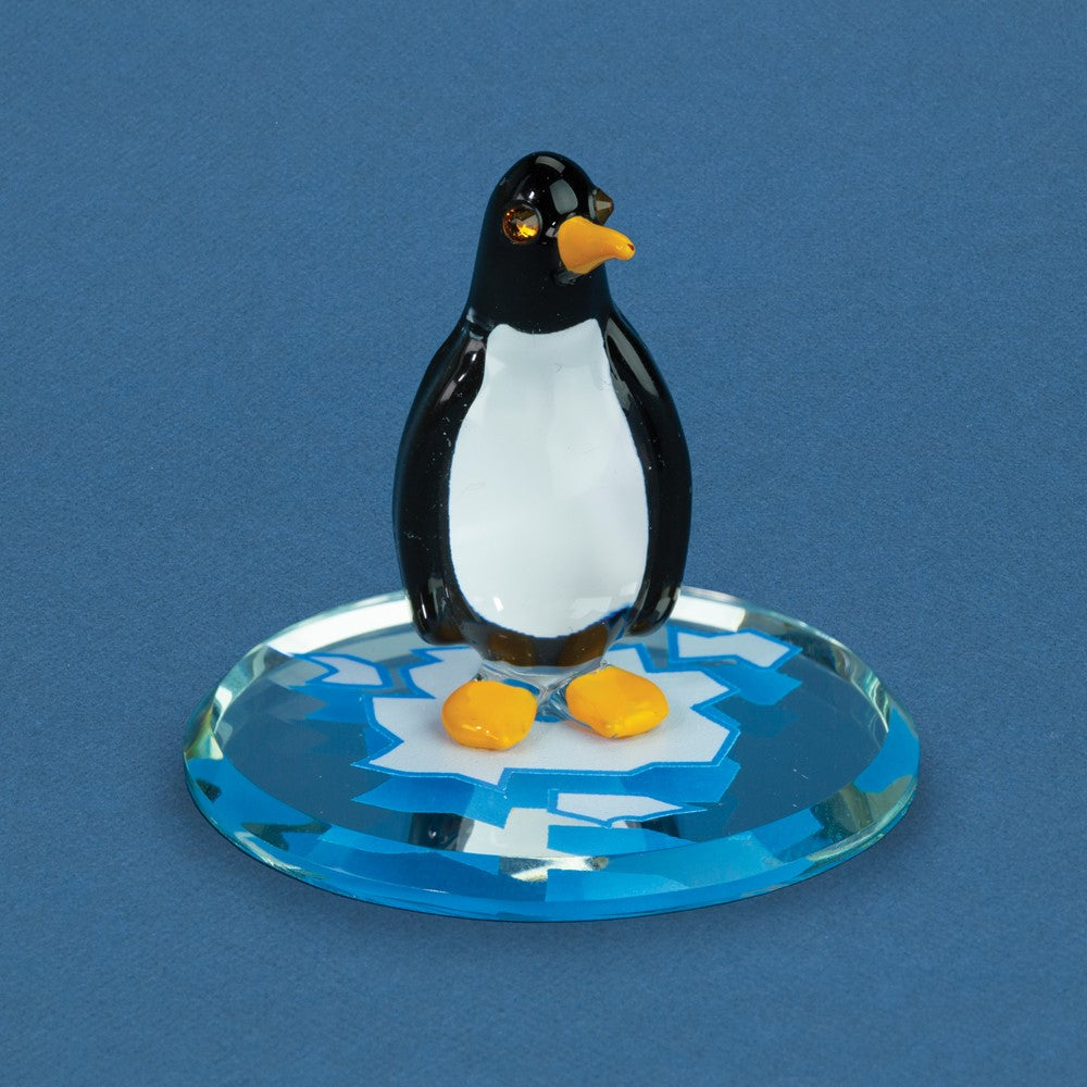 Glass Baron Penguin Figurine