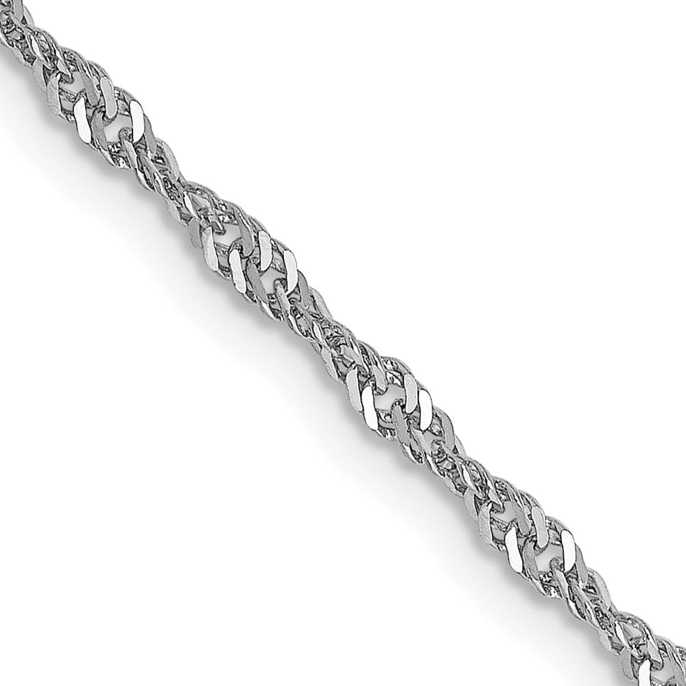 14K White Gold Sparkle Singapore
