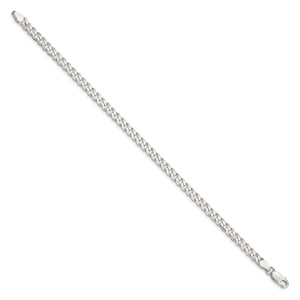 Sterling Silver 4.5mm Curb Chain 7 inches