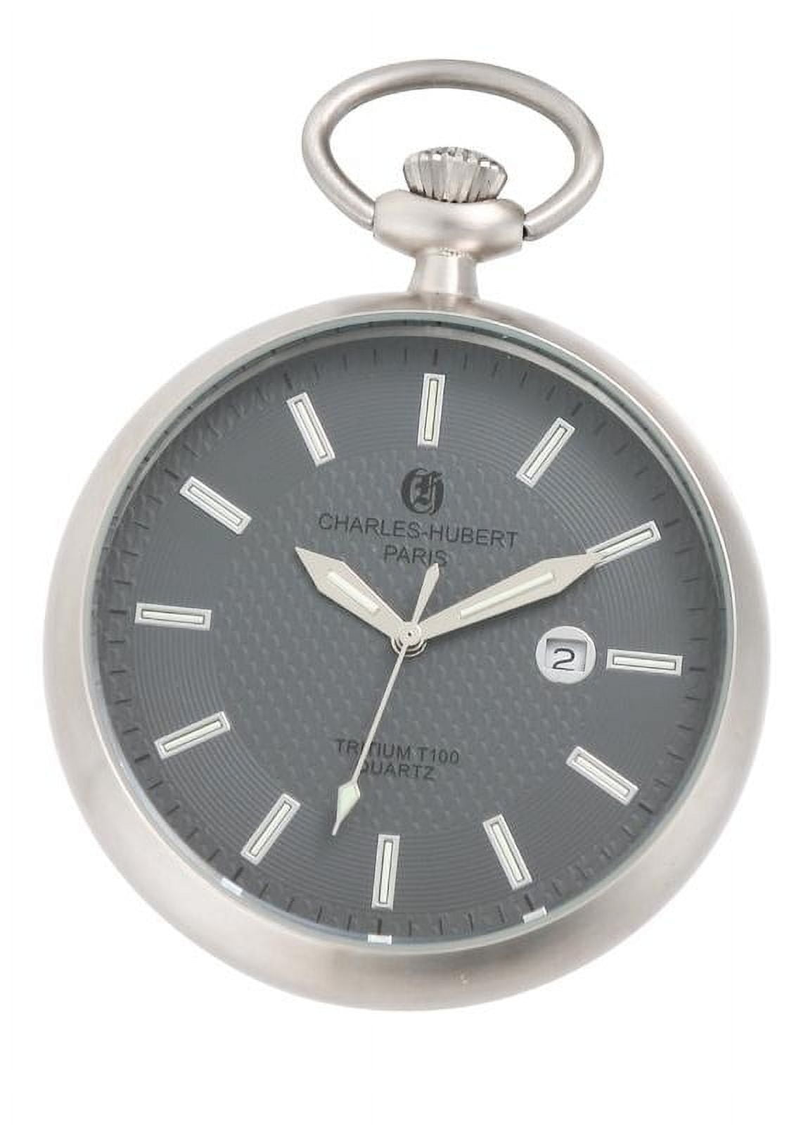 Charles-Hubert Paris Men's TW1009 Classic Collection Pocket Watch