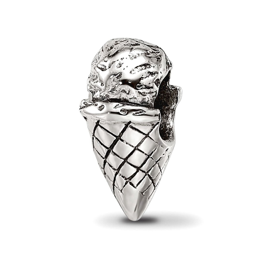 Sterling Silver Reflections Ice Cream Cone Bead