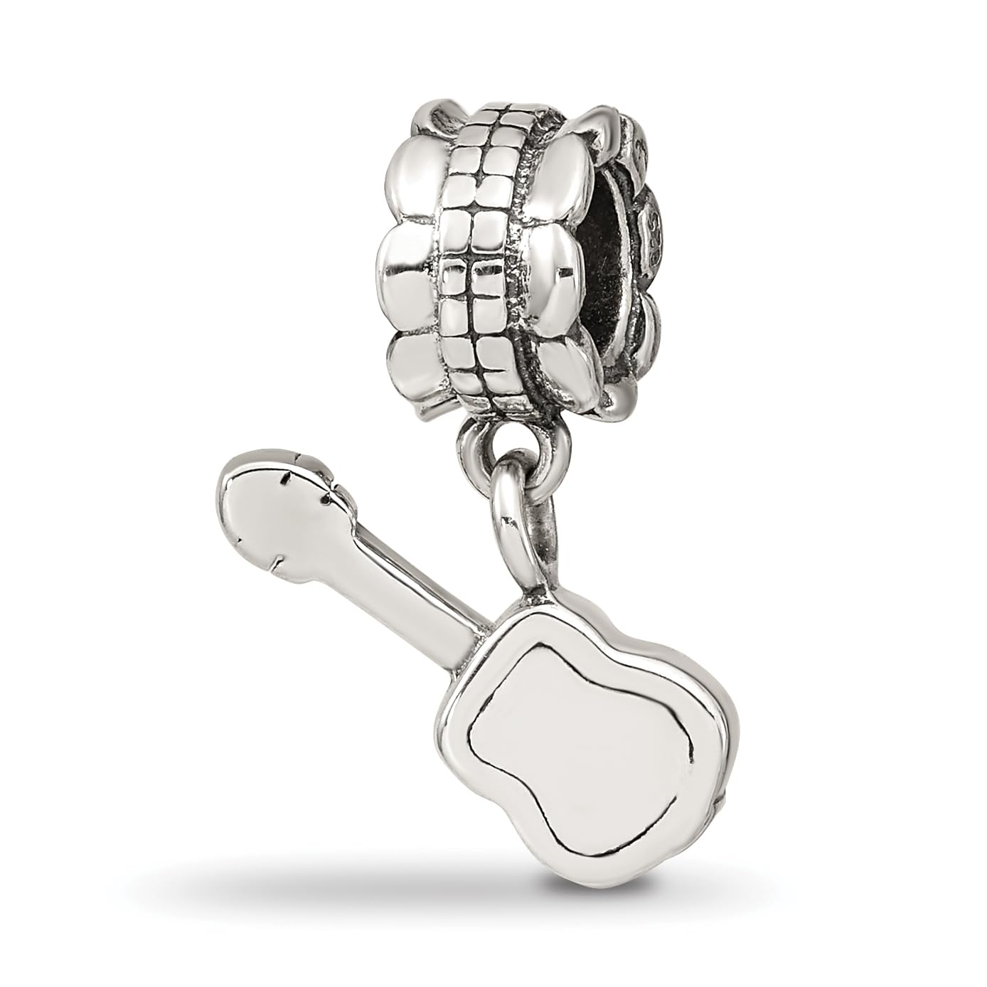 Sterling Silver Reflections Guitar Bead