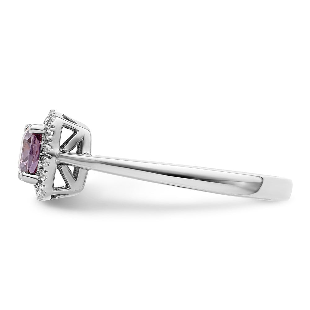 10kw ANT Amethyst and Diamond Ring