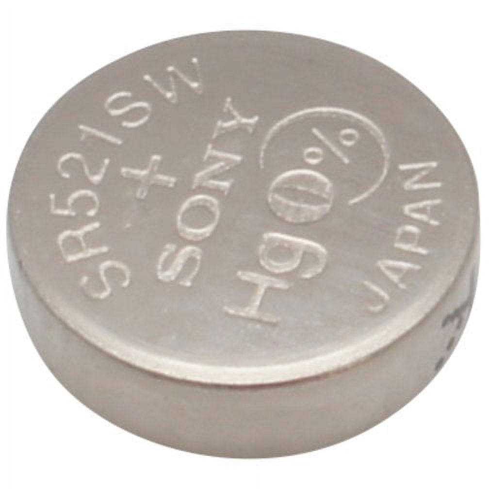 Sony #379 SR521SW 1.55V Silver Oxide Watch Battery