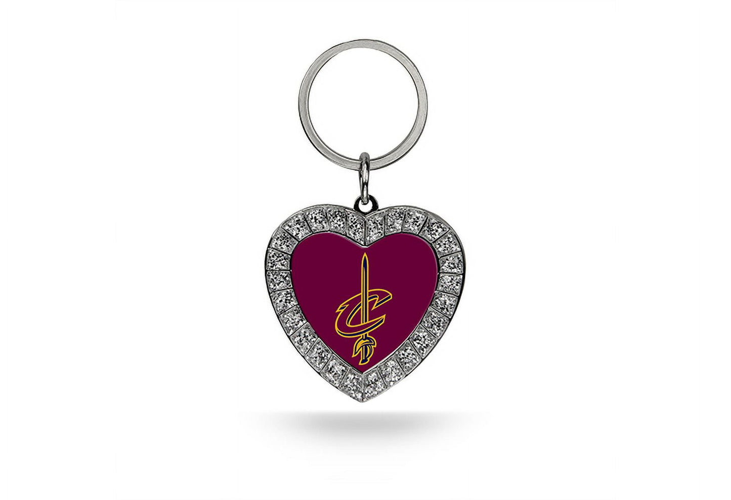 Cavaliers Keychain Heart