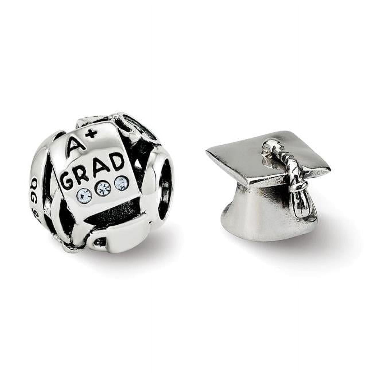 Sterling Silver Reflections Graduation Boxed Bead Set