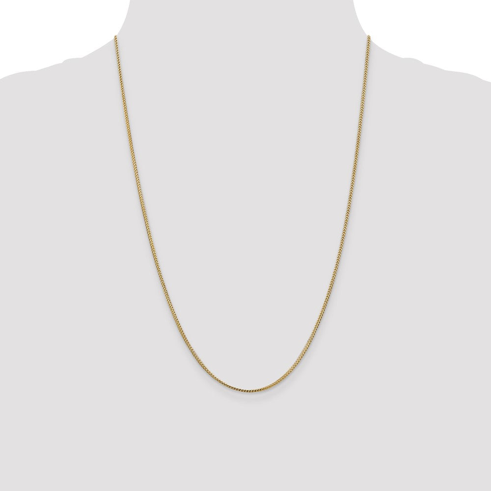 14K 1.1mm Franco Chain