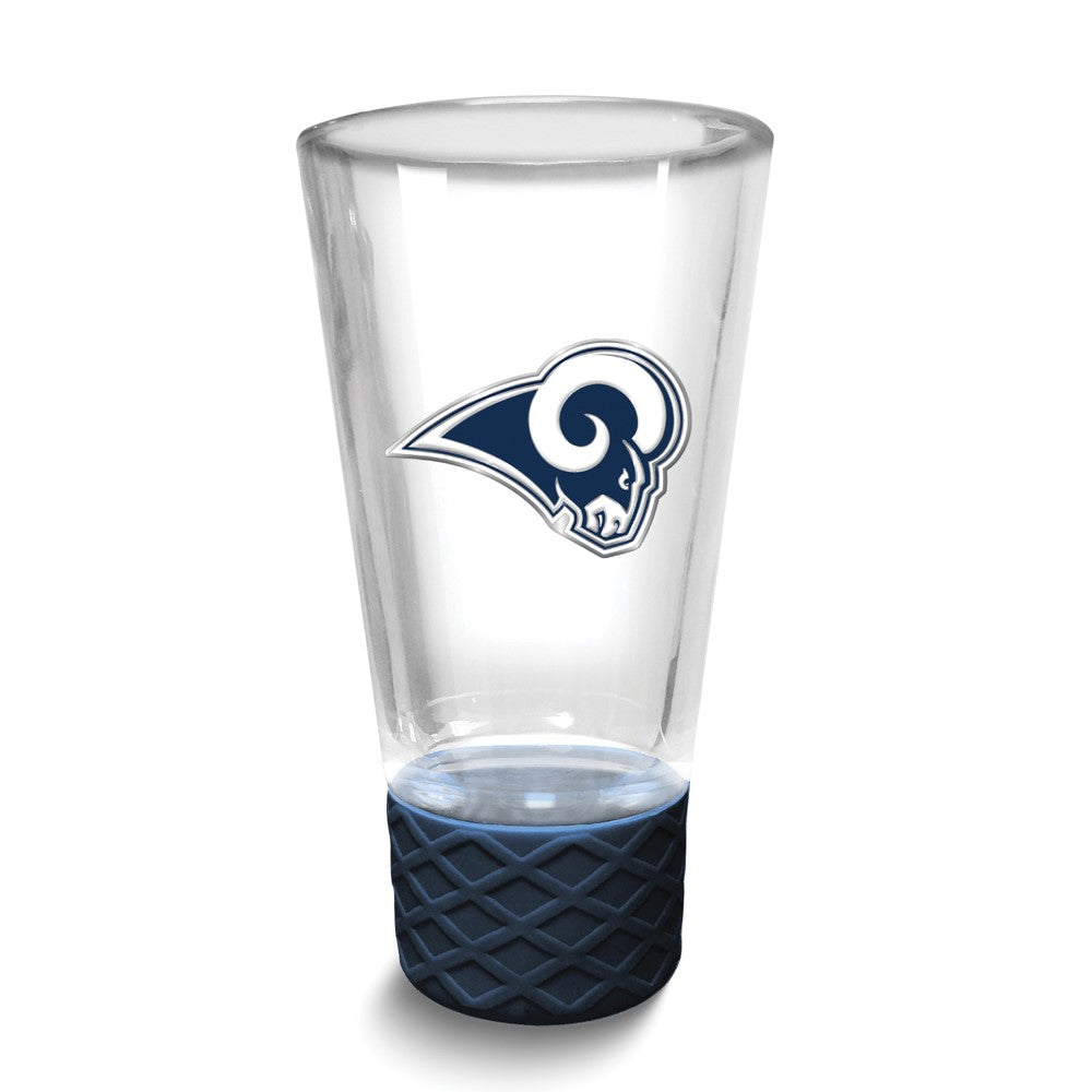 NFL Los Angeles Rams Collectors 4 oz. Shot Glass with Silicone Base