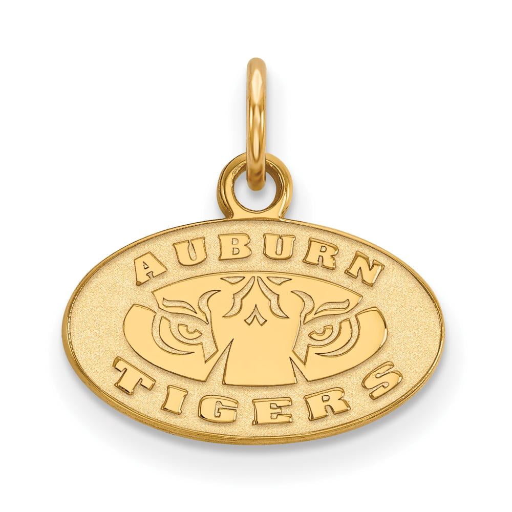14k Gold Plated Silver Auburn U XS (Tiny) Charm or Pendant
