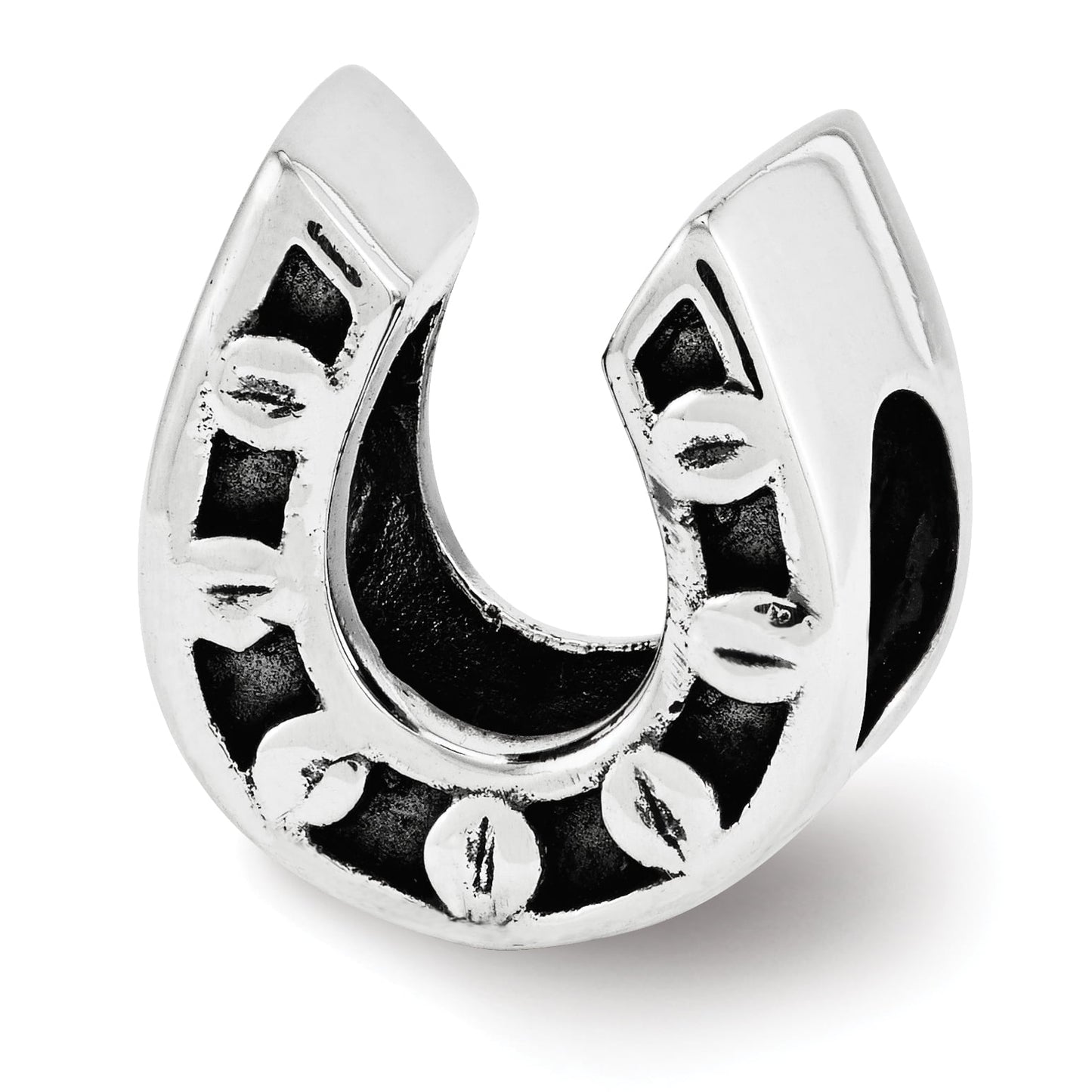 Sterling Silver Reflections Horseshoe Bead