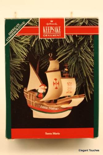 Santa Maria American Commemorative Ornament