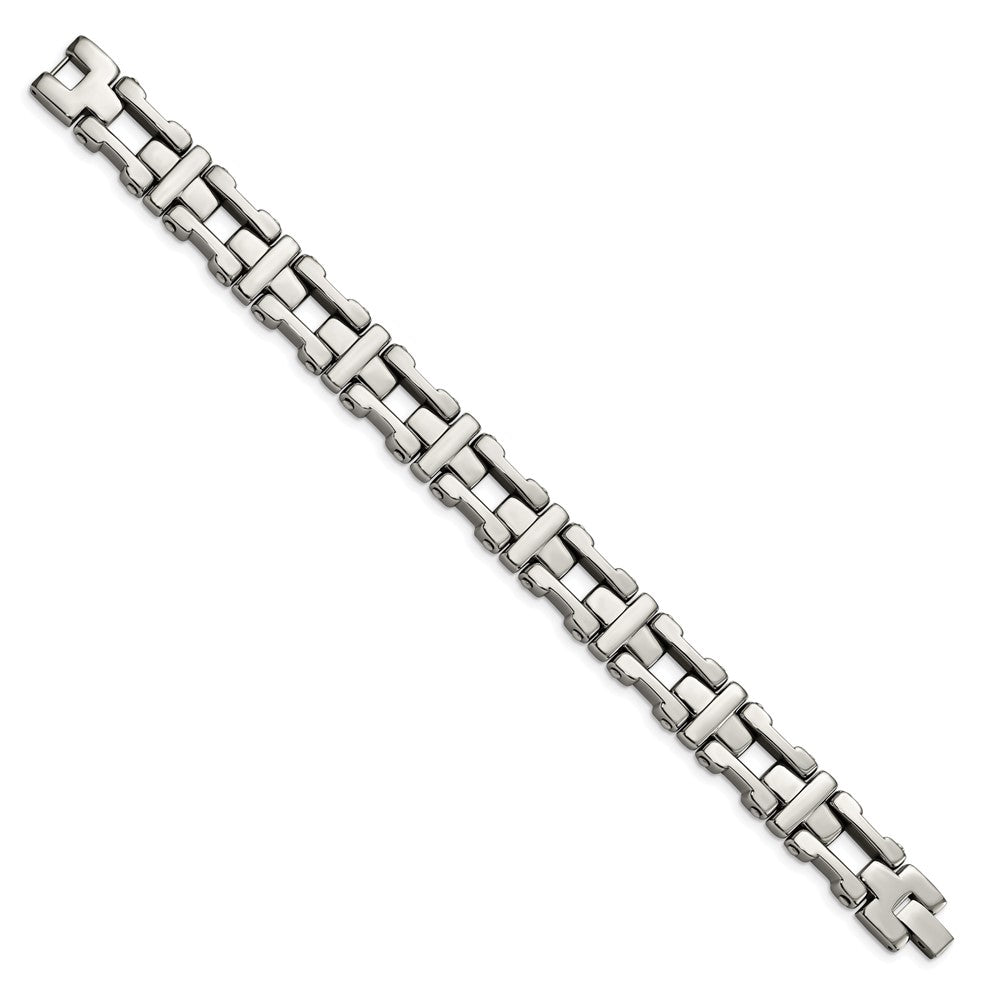 Stainless Steel Polished 8.5in Bracelet 8.5 inches