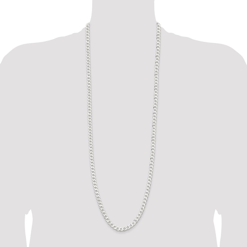 Sterling Silver 6.5mm Curb Chain