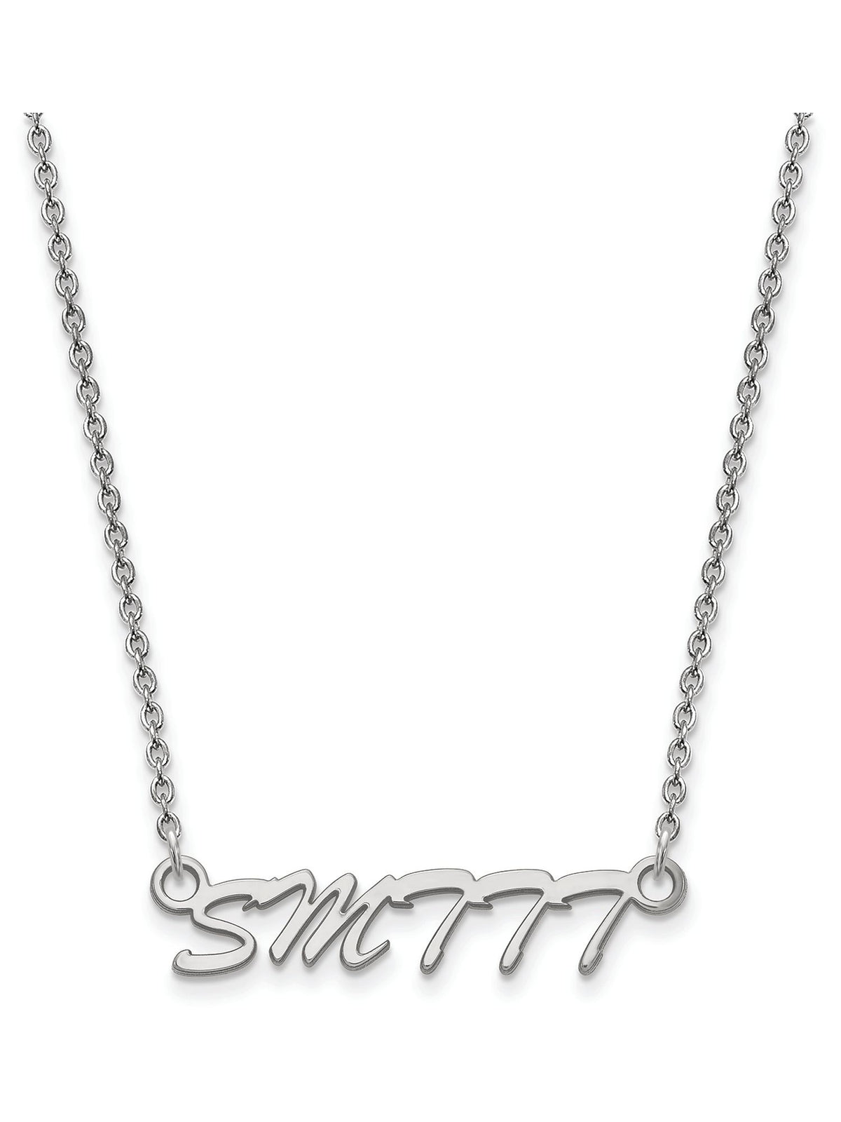 Logoart 925 Sterling Silver University Of Southern Mississippi Small Pendant Necklace