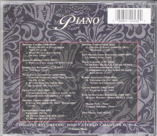 Piano Volume 2 (UK Import)