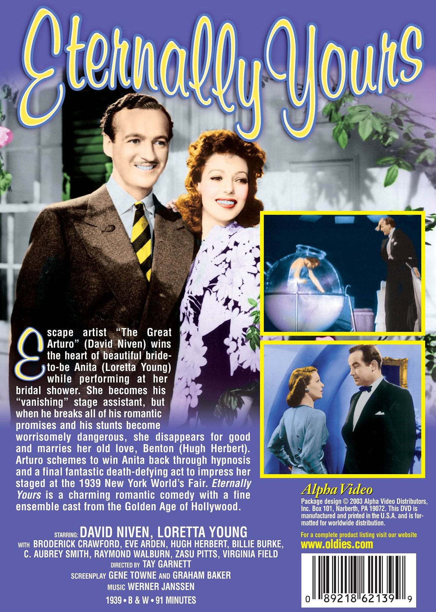 Eternally Yours (Unrated) (DVD), Alpha Video, Comedy