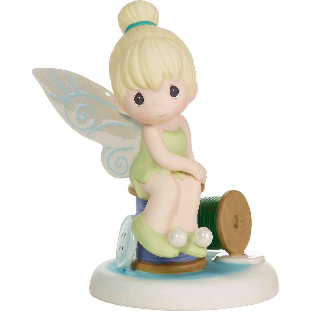Precious Moments Showcase Disney Hand-painted Porcelain Wishing You a Pixie Perfect Day Tinker Bell Figurine