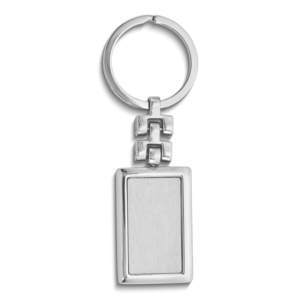 Silver-tone Metal Key Ring