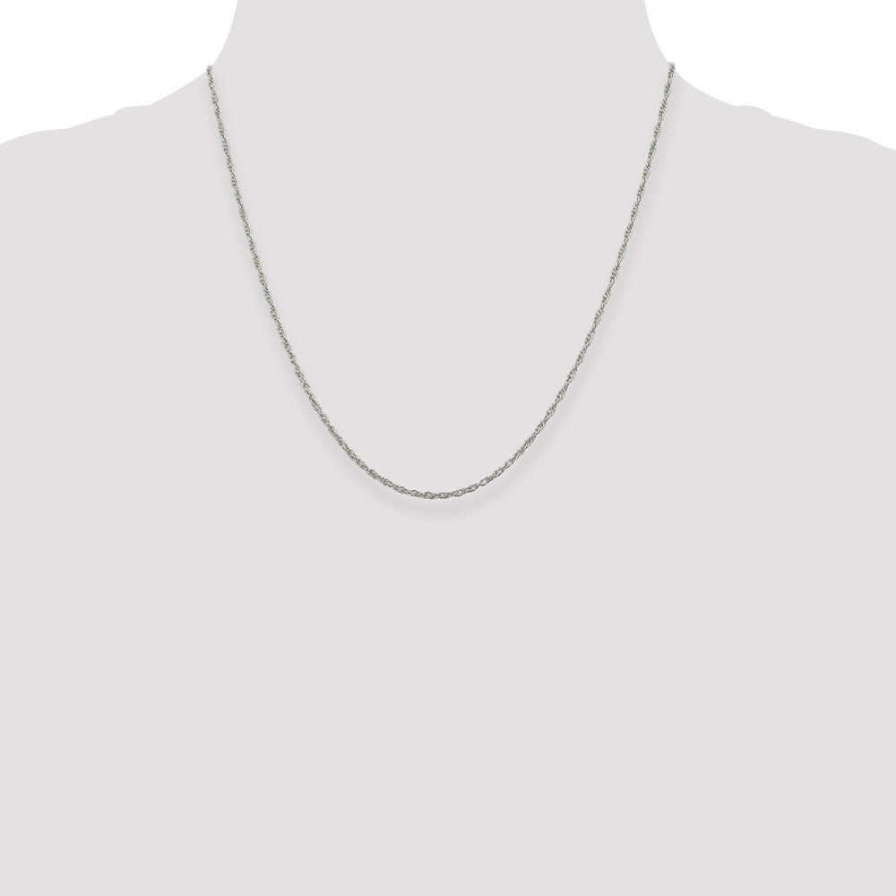 Sterling Silver 1.95mm Loose Rope Chain 20 Inches