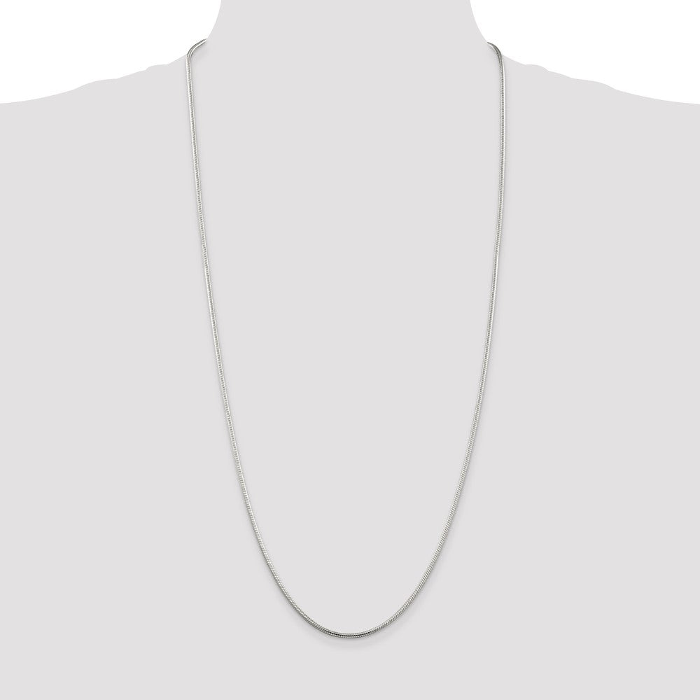 Sterling Silver 2mm Snake Chain 30 Inches